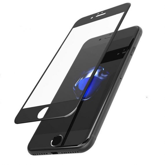 Folie sticla 3D curbata iPhone 7 cu margini flexibile