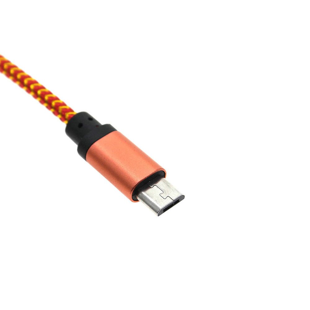 Cablu Micro USB Fast Charge material textil rezistent la uzura lungime 100cm
