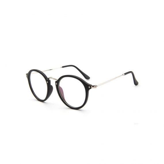 Ochelari lentile transparente Unisex model slim cu finish mat