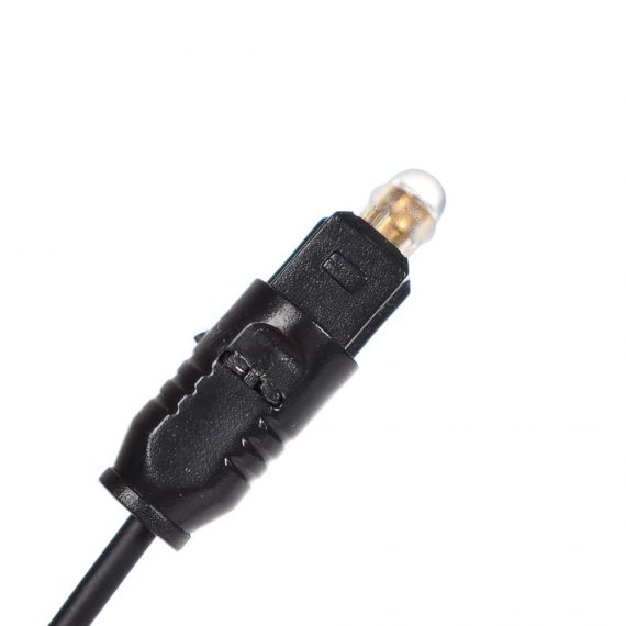 Cablu audio optic cu mufa Toslink confectionat din ABS