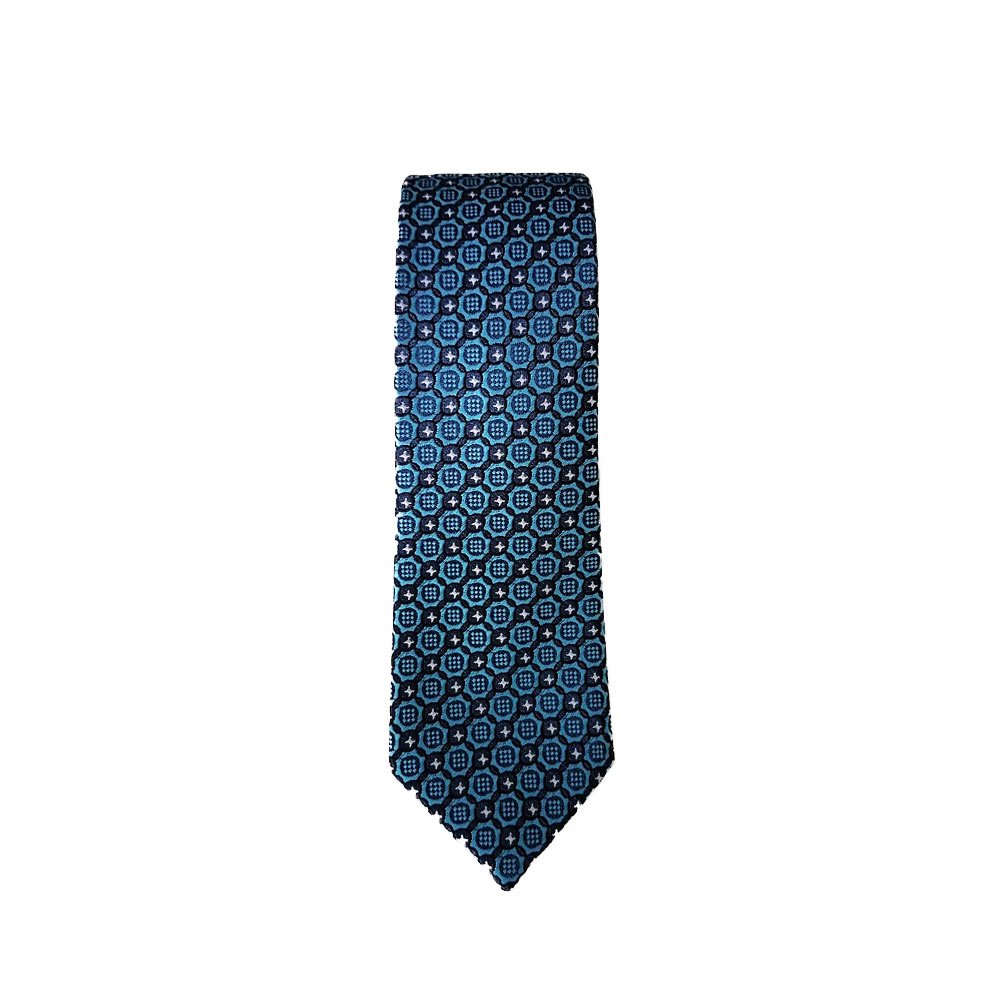 Cravata slim pentru barbati handmade needles model business-casual