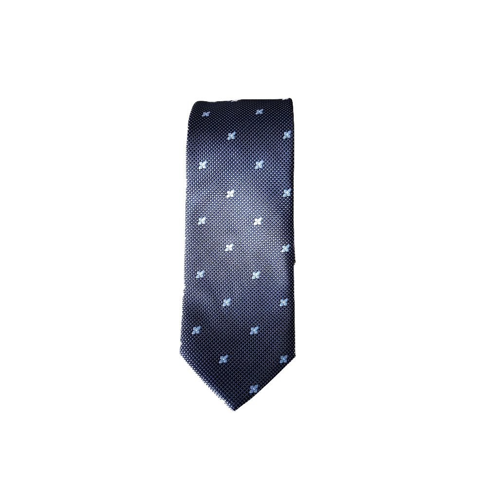 Cravata slim pentru barbati handmade needles model business-casual