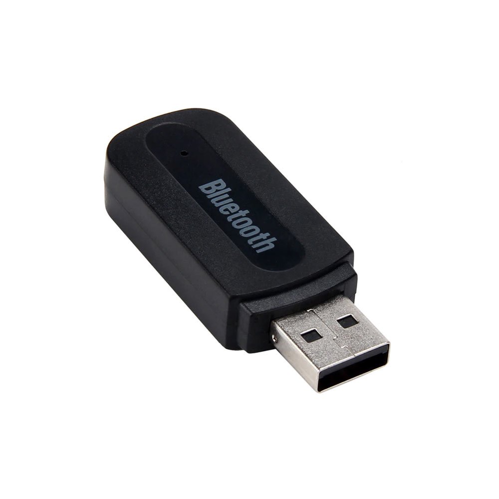 Receptor Bluetooth 3.0 audio negru cu mufa USB tata