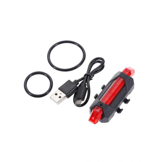 Stop bicicleta 5 leduri SMD si 4 moduri de functionare Micro USB