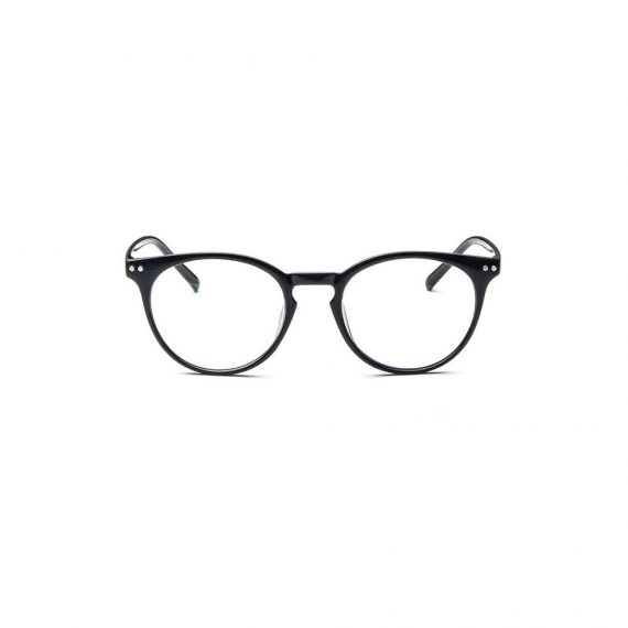 Ochelari cu lentile transparente balamale metalice si protectie UV400