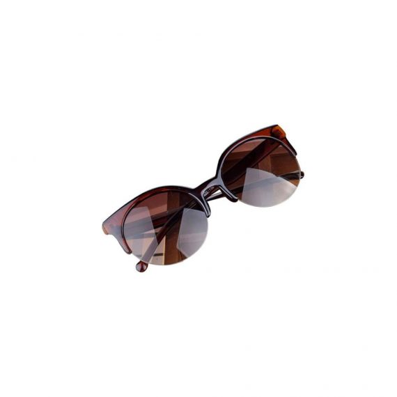 Ochelari de soare model vintage cu lentile ovale protectie UV400