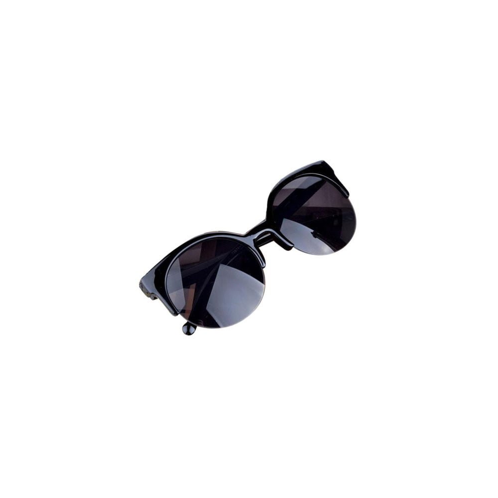 Ochelari de soare model vintage cu lentile ovale protectie UV400